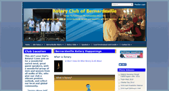 Desktop Screenshot of bernardsvillerotary.org
